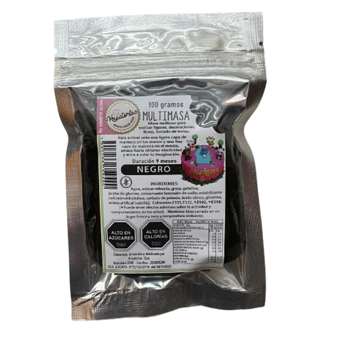 Multimasa Fondant Negro Kreatortas 100g