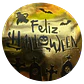 Sticker Halloween B 100un 38mm - Miniatura 1