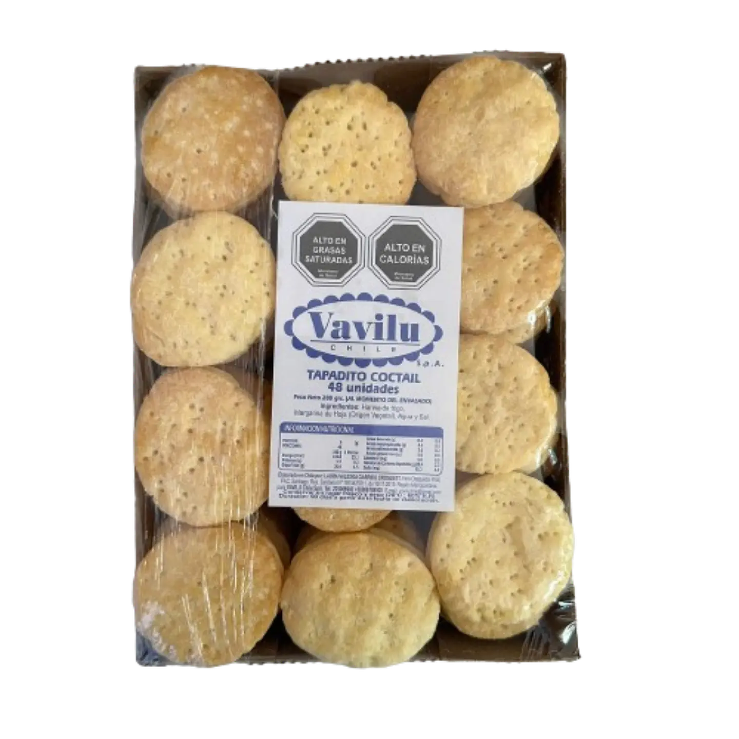 Tapaditos De Hoja Coctail Vavilu 48un 1