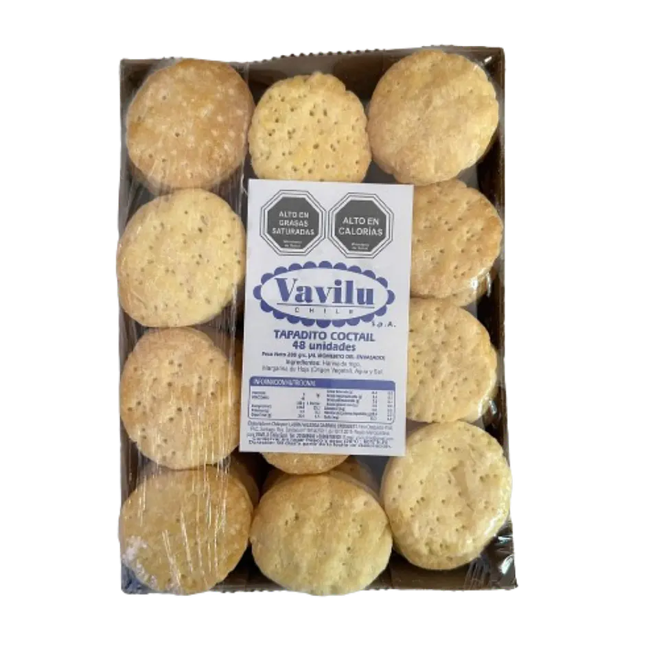Tapaditos De Hoja Coctail Vavilu 48un 1