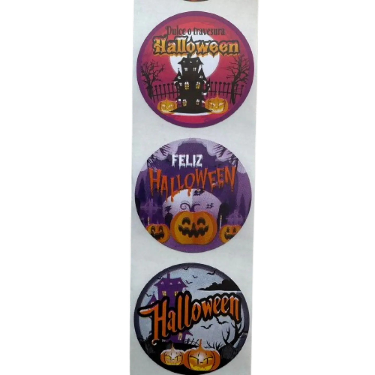 Sticker Halloween A 100un 38mm 2