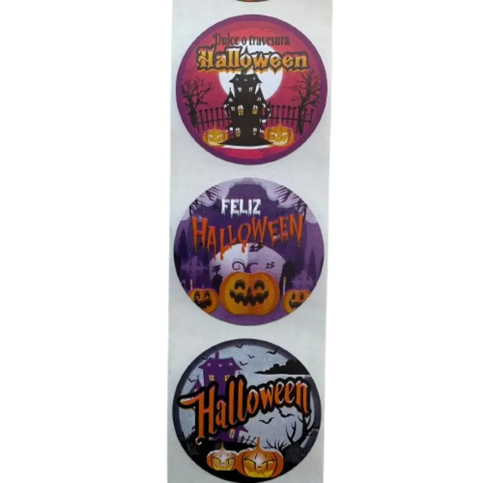 Sticker Halloween A 100un 38mm 2