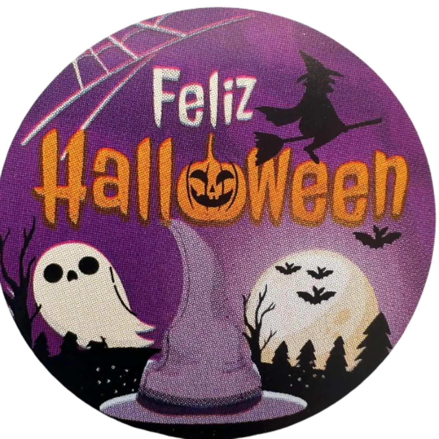 Sticker Halloween A 100un 38mm 3