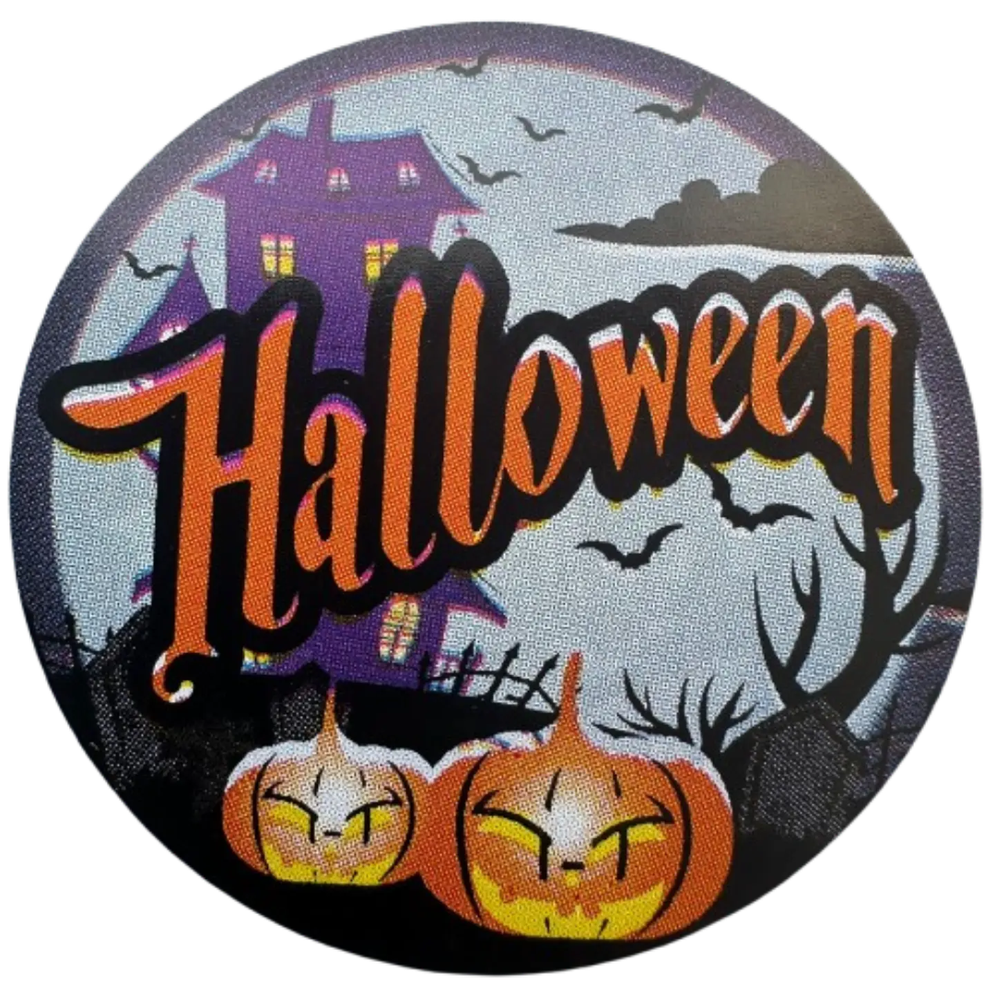 Sticker Halloween A 100un 38mm 6