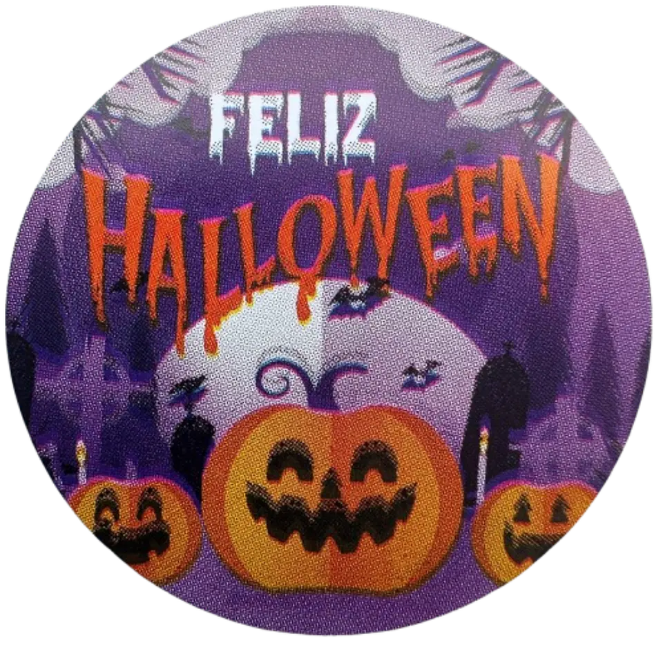 Sticker Halloween A 100un 38mm 7