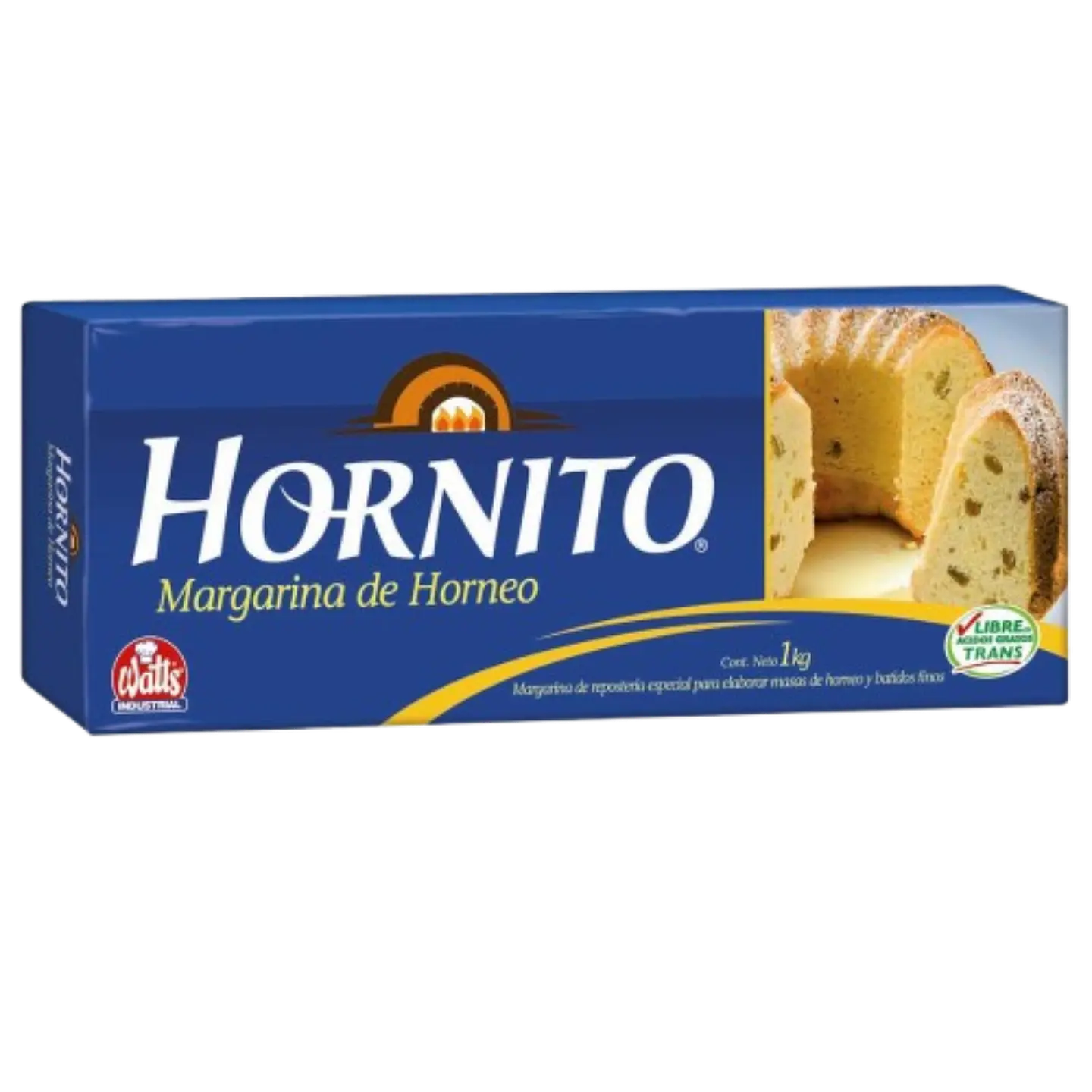Margarina Horneo Hornito Azul Watts 1kg 1
