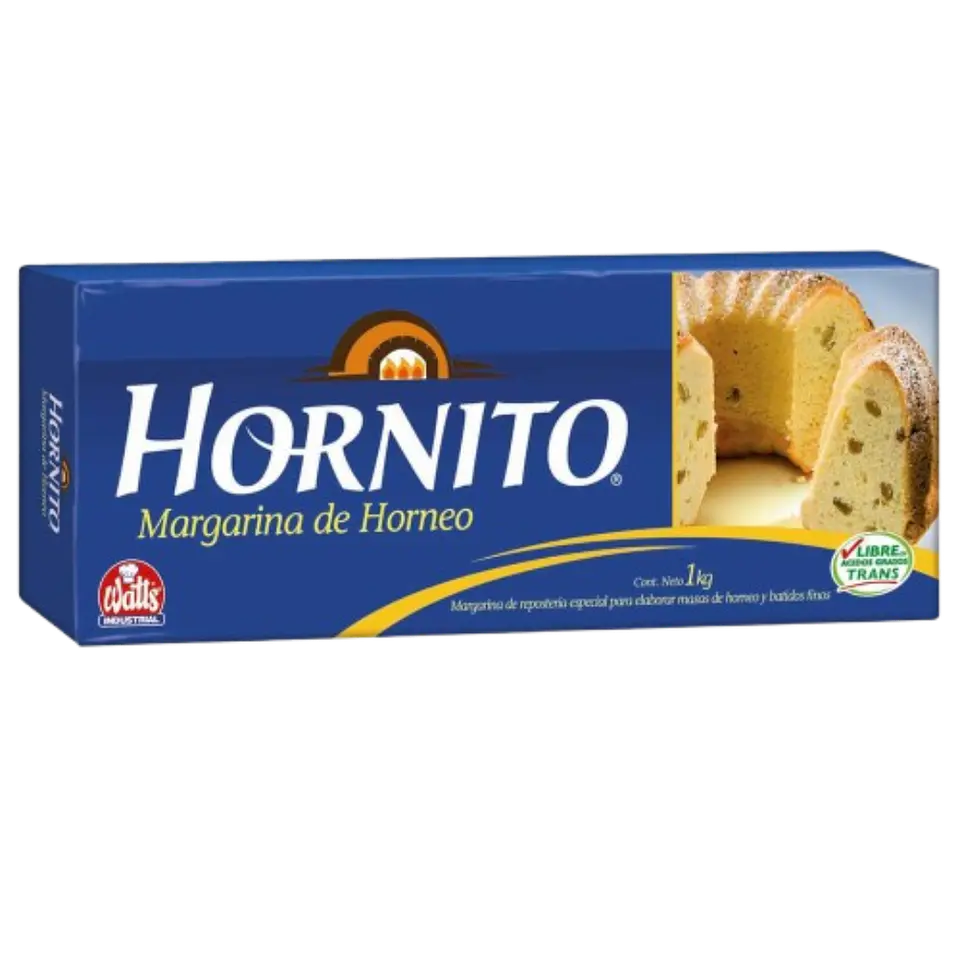 Margarina Horneo Hornito Azul Watts 1kg 1