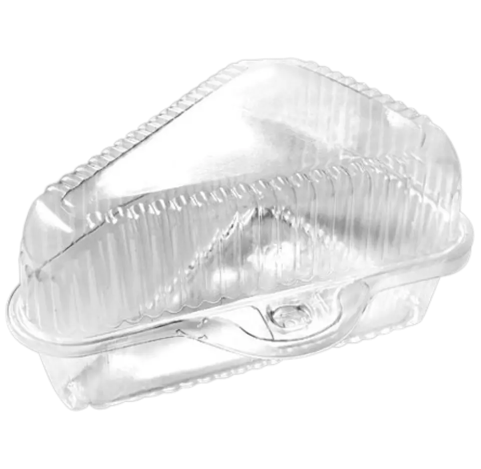 Pack 5 Caja Plastica Pastel Individual Triangular 14x10x9cm 1