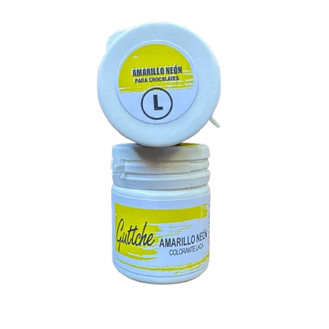 Colorante Laca Amarillo Neon Para Chocolate Guttche 15g