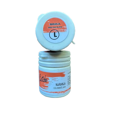 Colorante Laca Naranja Neon Para Chocolate Guttche 15g