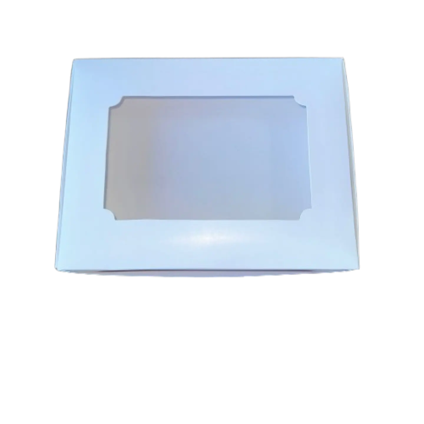 Pack 5 Caja C Con Ventana 12 Alfajores Cartulina 24x18,5x3cm 1
