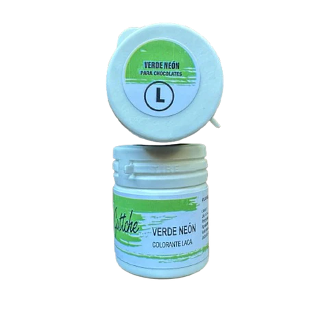 Colorante Laca Verde Neon Para Chocolate Guttche 15g