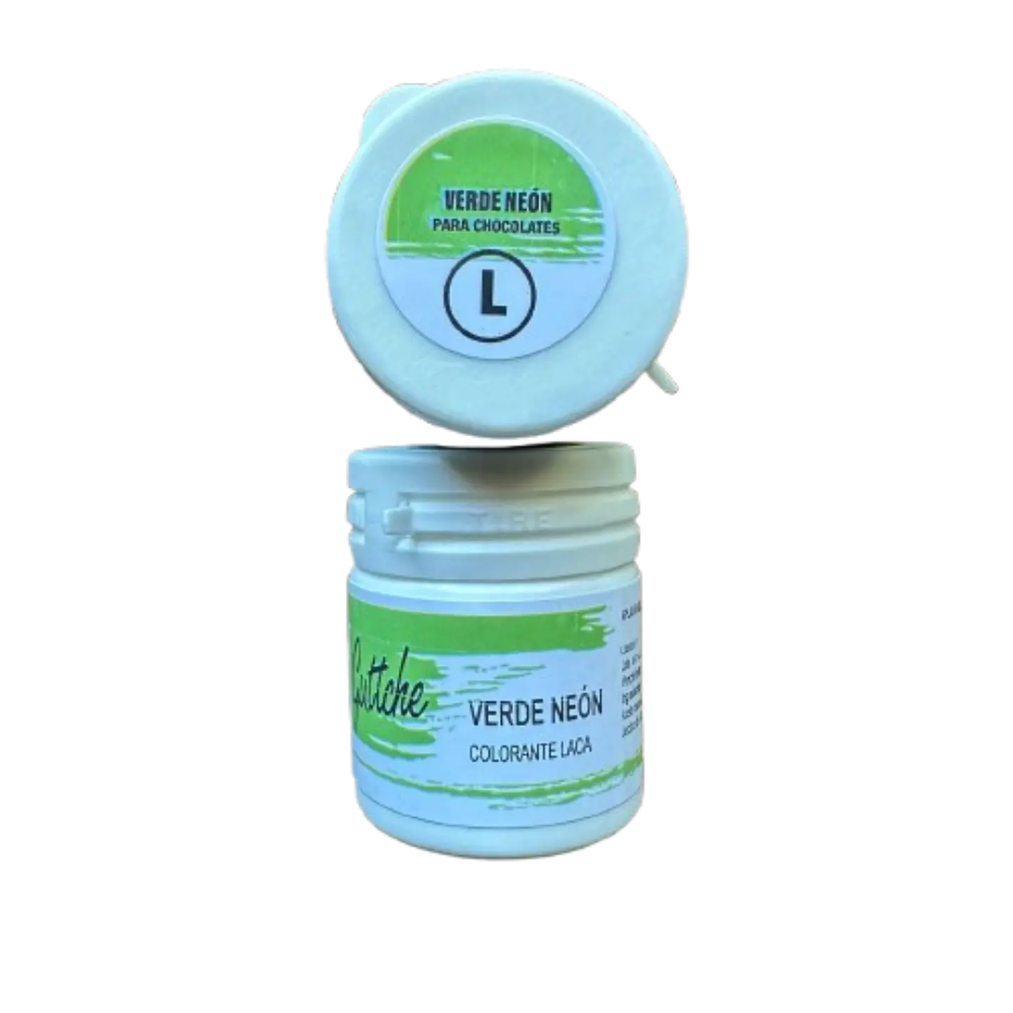 Colorante Laca Verde Neon Para Chocolate Guttche 15g 1