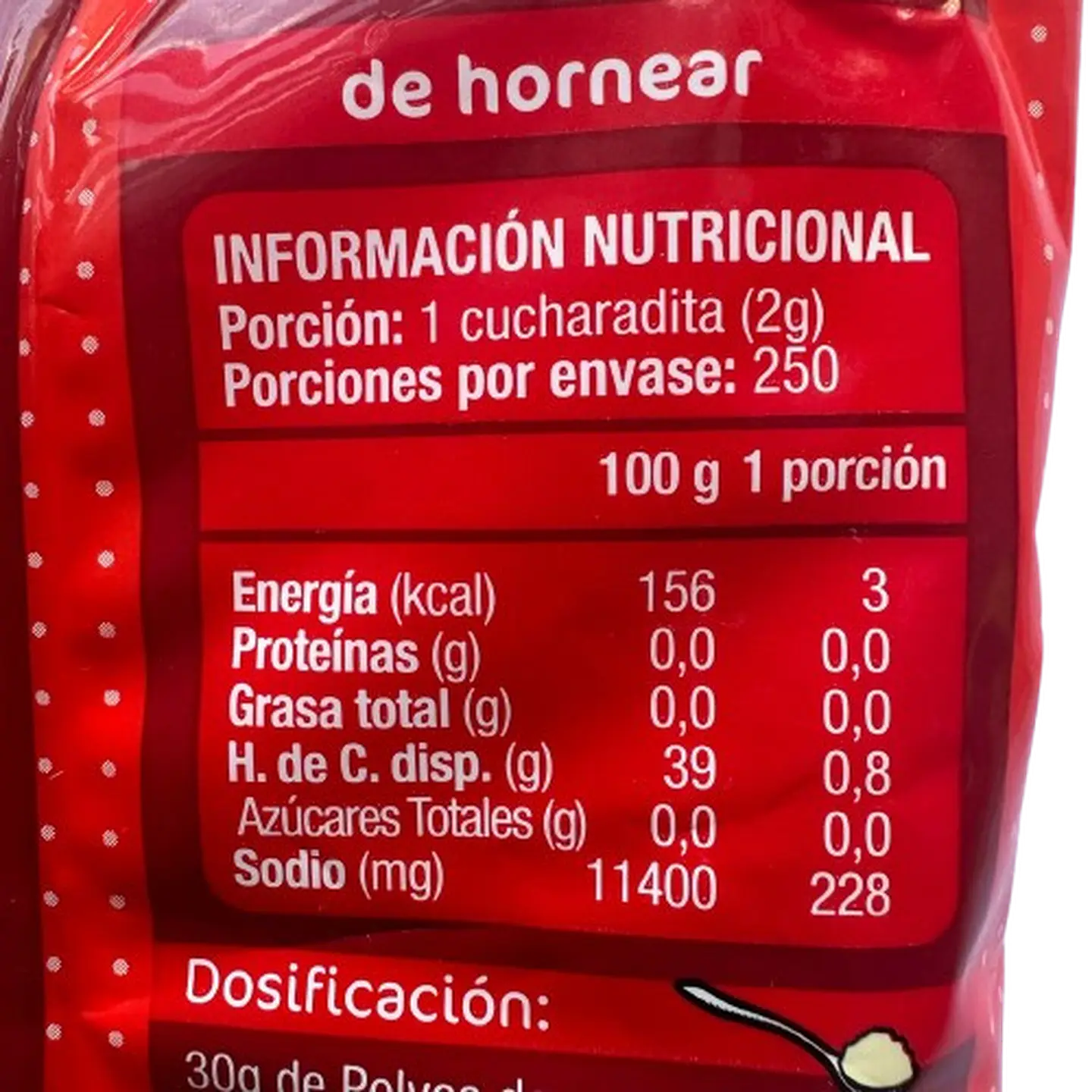 Polvos De Hornear Gourmet 500g 3