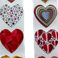 Stickers Corazon B 100un 25mm - Miniatura 3