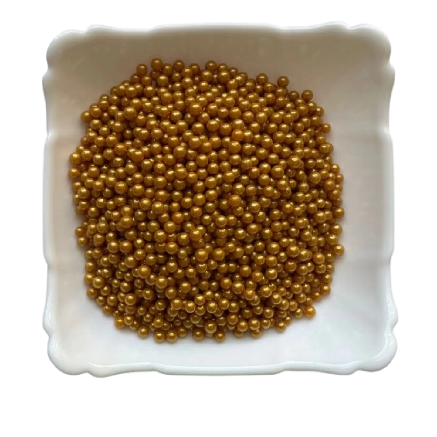 Perlas Doradas Brillante Comestibles 4mm 70g 2