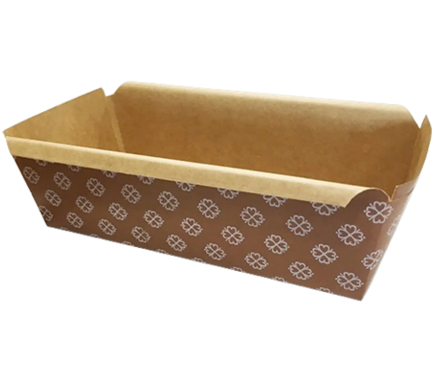Pack 10 Molde Queque Papel Para 500g 18x8x6cm 1