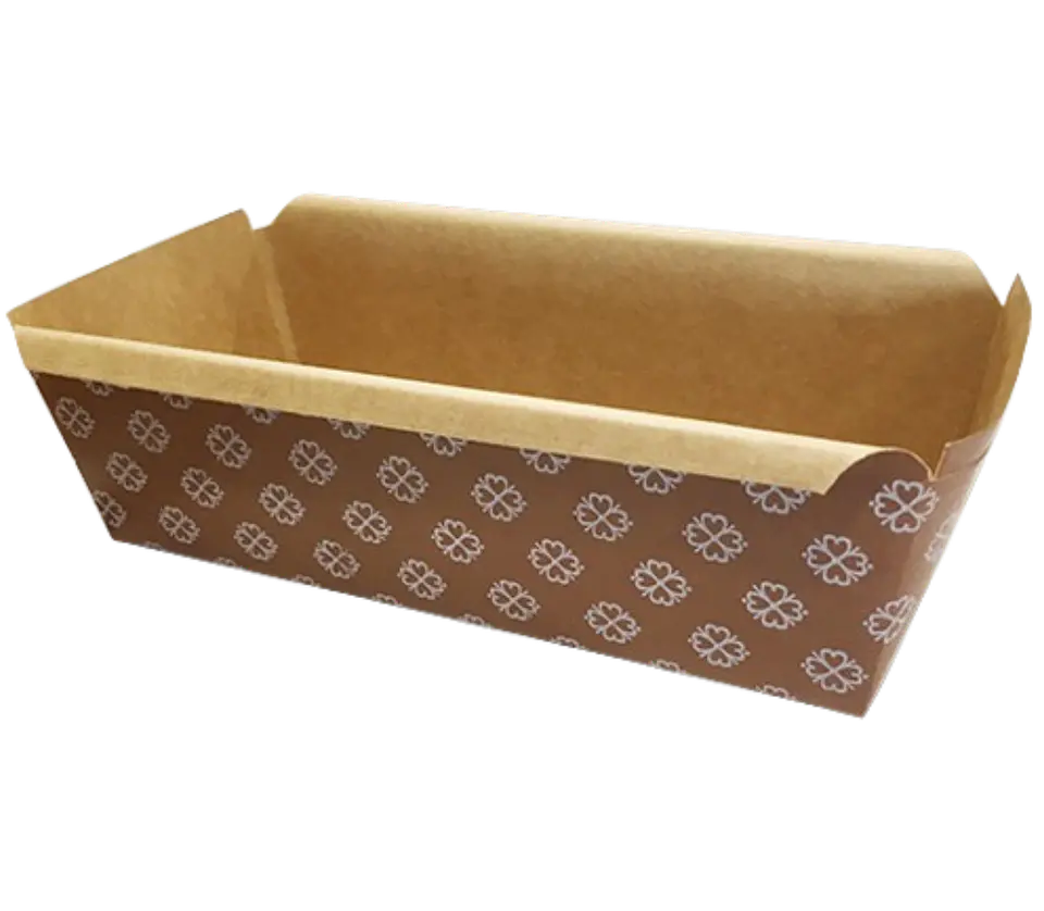 Pack 10 Molde Queque Papel Para 500g 18x8x6cm 1