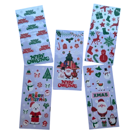 Bolsas Navidad B Celofan 20un 27x13cm