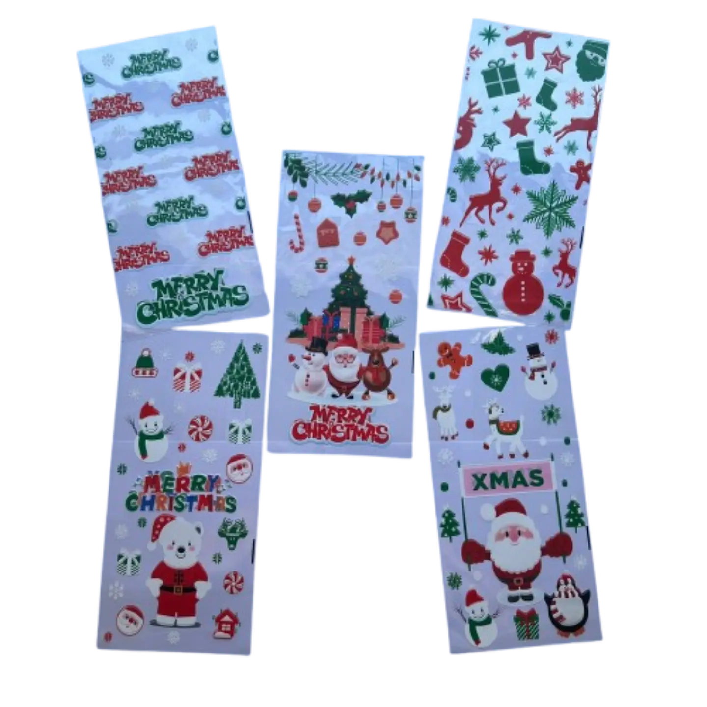Bolsas Navidad B Celofan 20un 27x13cm 1