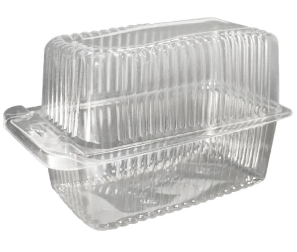Pack 5 Caja Plastica Pastel Individual Rectangular 14x7x12cm 1