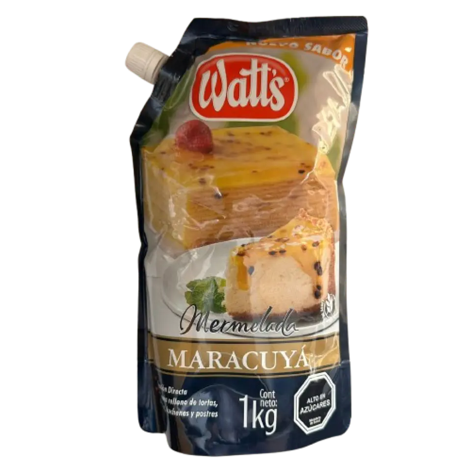 Mermelada Repostera Maracuya Watts 1kg 1
