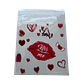 Bolsas San Valentin B Celofan Autoadhesivas 100un 10x10+2cm - Miniatura 5