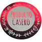 Sticker Producto Casero Rojo 100un 38mm - Miniatura 1