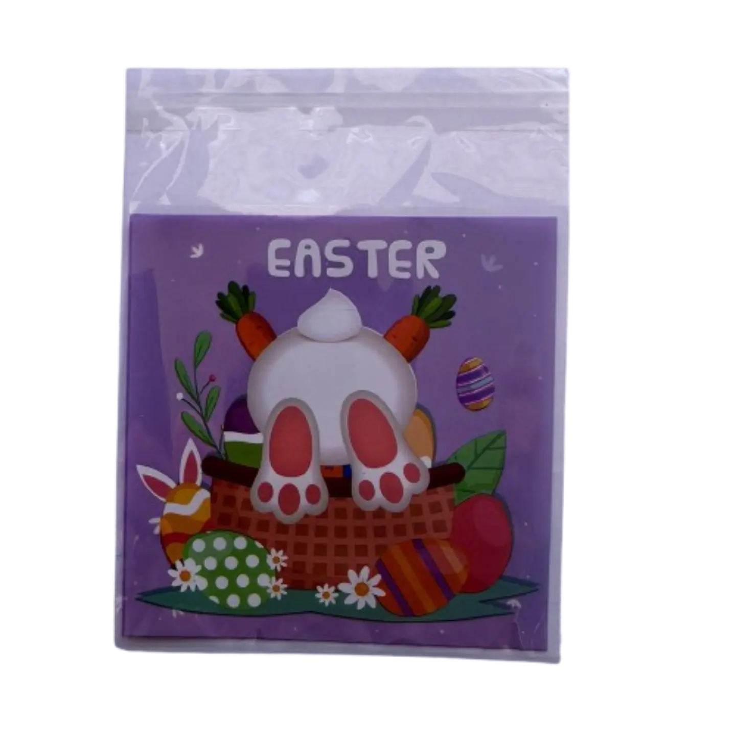 Bolsas Pascua A Celofan Autoadhesivas 100un 10x10+2cm 5
