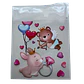 Bolsas San Valentin C Celofan Autoadhesivas 100un 10x10+2cm - Miniatura 3