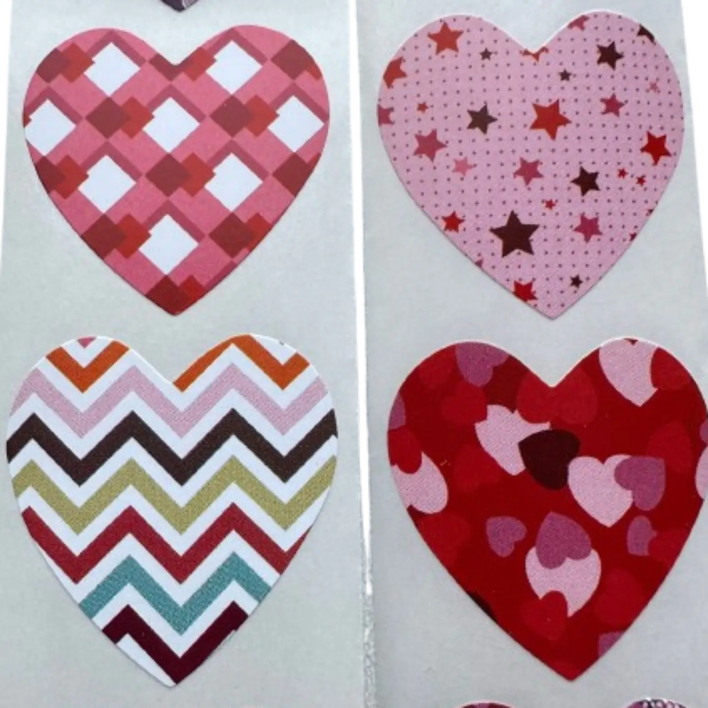 Stickers Corazon A 100un 25mm 3