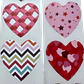 Stickers Corazon A 100un 25mm - Miniatura 3