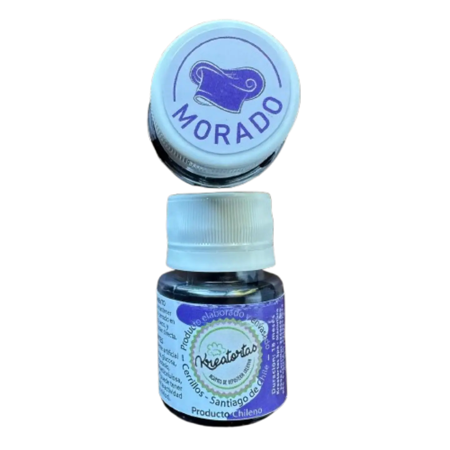 Colorante Gel Morado Comestible Reposteria Kreatortas 30g 1