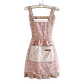 Delantal De Cocina Vintage Rosado - Miniatura 1
