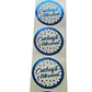 Sticker Cuchufli Artesanal Azul 100un 38mm - Miniatura 2