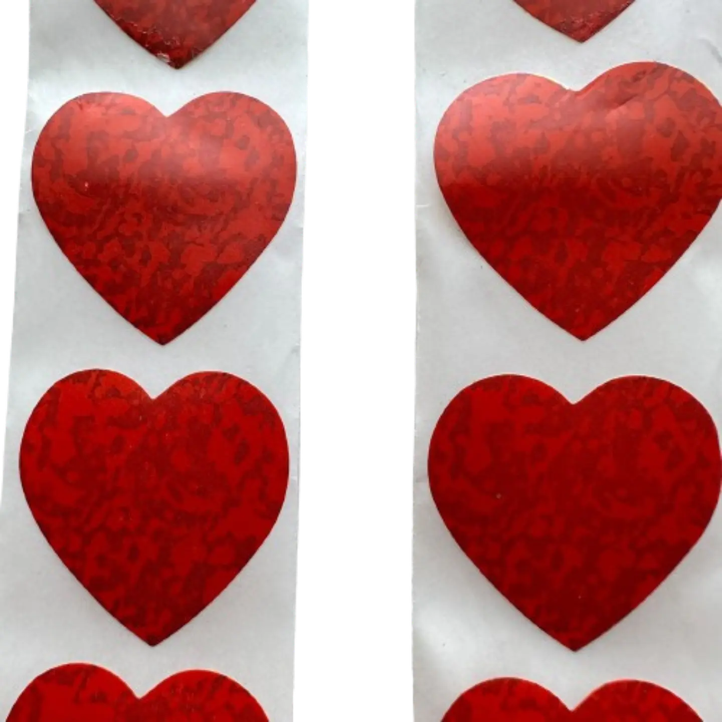 Stickers Corazon D 100un 25mm 2