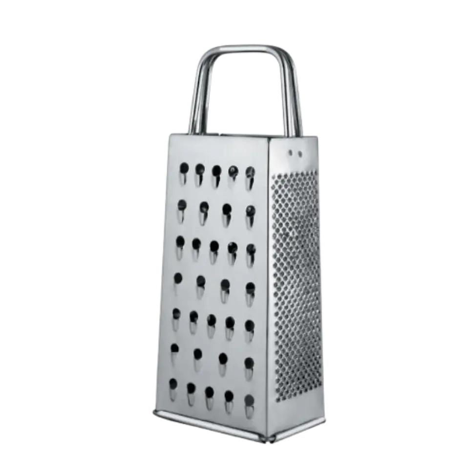 Rallador Acero Inoxidable 4 Lados Cuiner 23cm 1