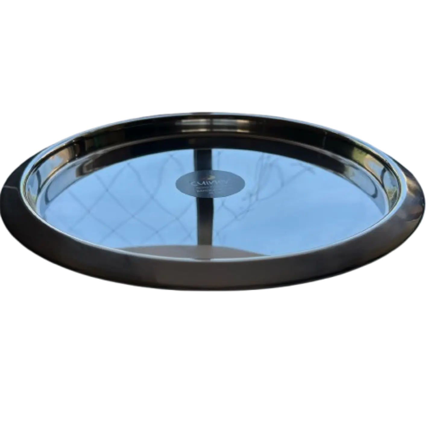 Bandeja Redonda Acero Inoxidable Cuiner 35cm 2