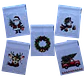 Bolsas Navidad B Celofan Autoadhesivas 100un 10x10+2cm - Miniatura 1