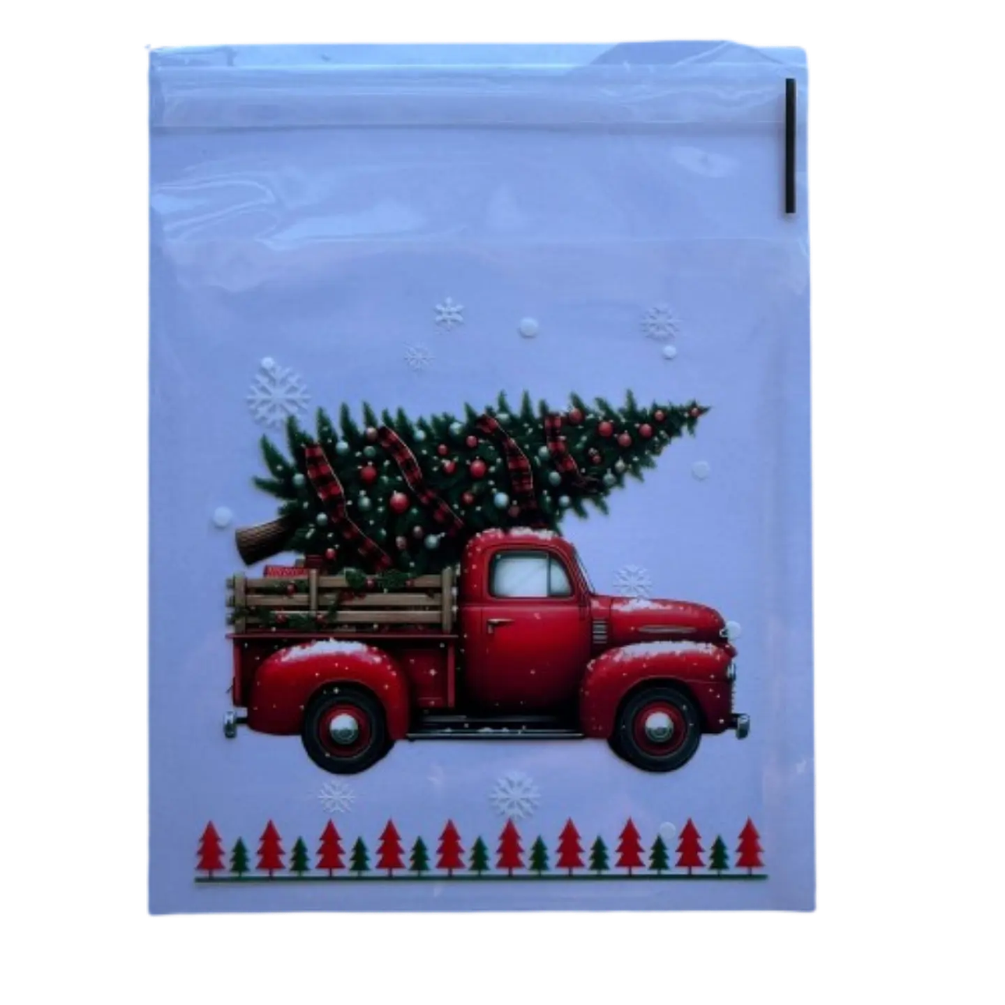 Bolsas Navidad B Celofan Autoadhesivas 100un 10x10+2cm 2