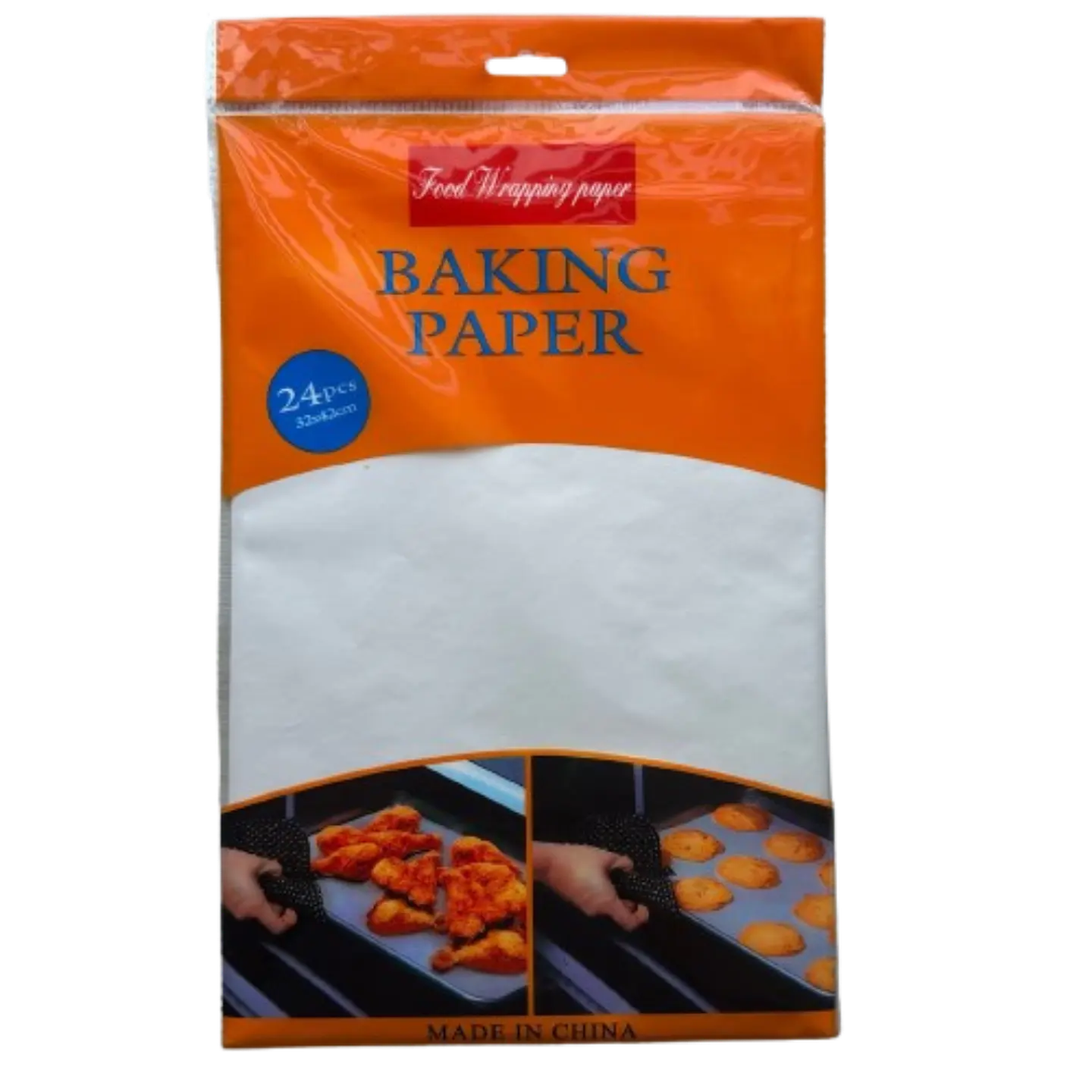 Papel Para Hornear 24Un 42x32cm 1