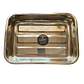 Fuente Rectangular Con Azas Acero Inoxidable Cuiner 30cm - Miniatura 2