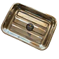 Fuente Rectangular Con Azas Acero Inoxidable Cuiner 30cm - Miniatura 3