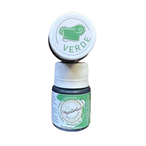 Colorante Gel Verde Comestible Reposteria Kreatortas 30g