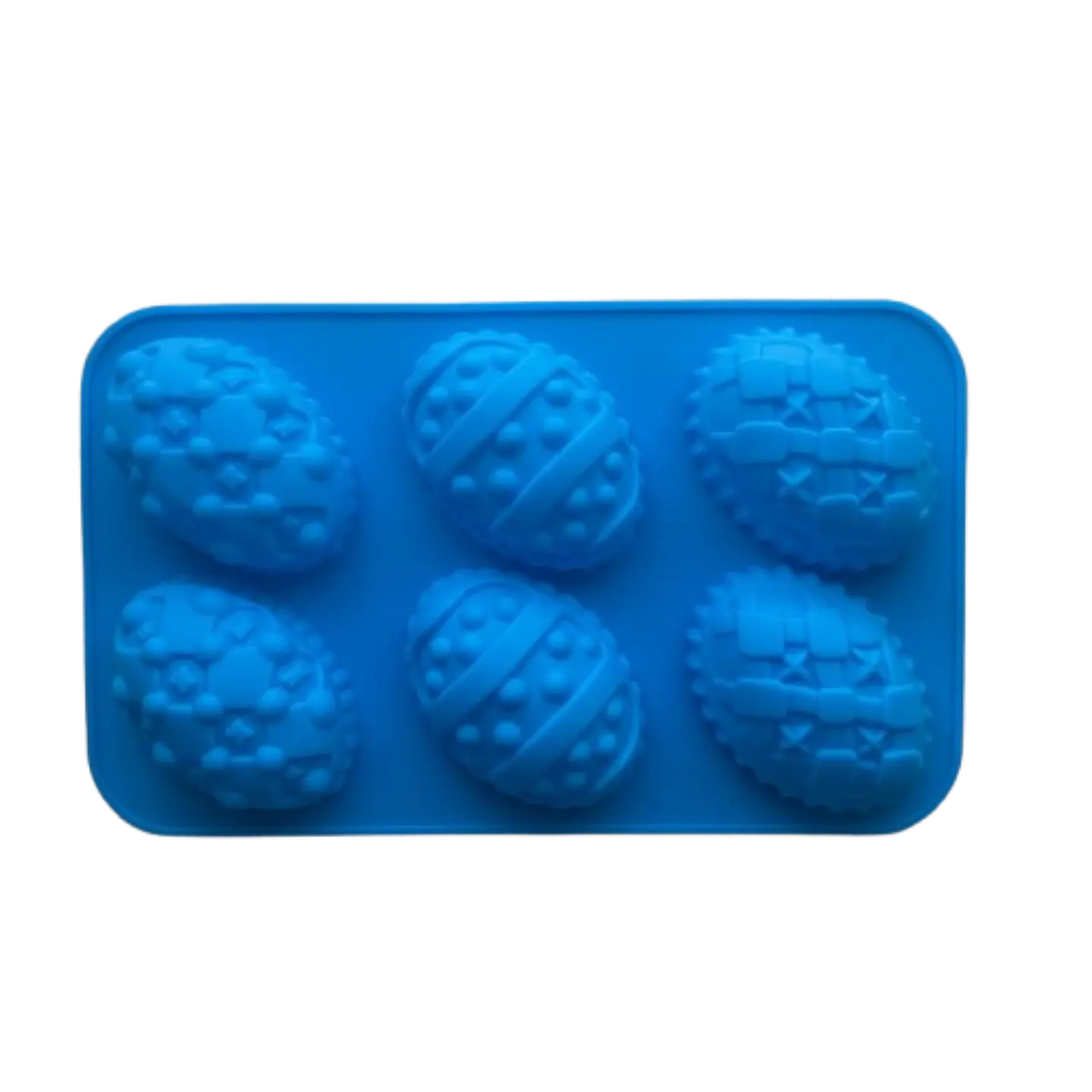 Molde Silicona Huevitos Grandes 6 Cavidades 1