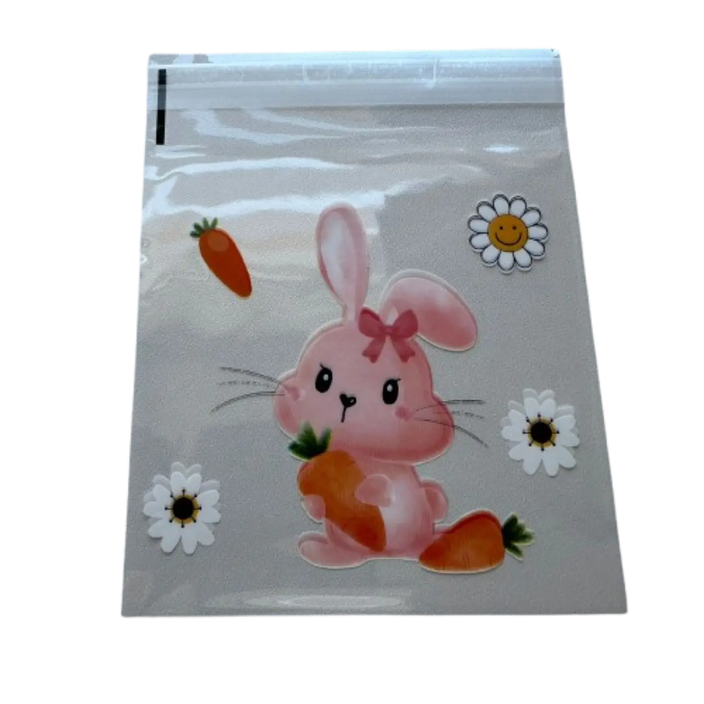Bolsas Pascua D Celofan Autoadhesivas 100un 10x10+2cm 2