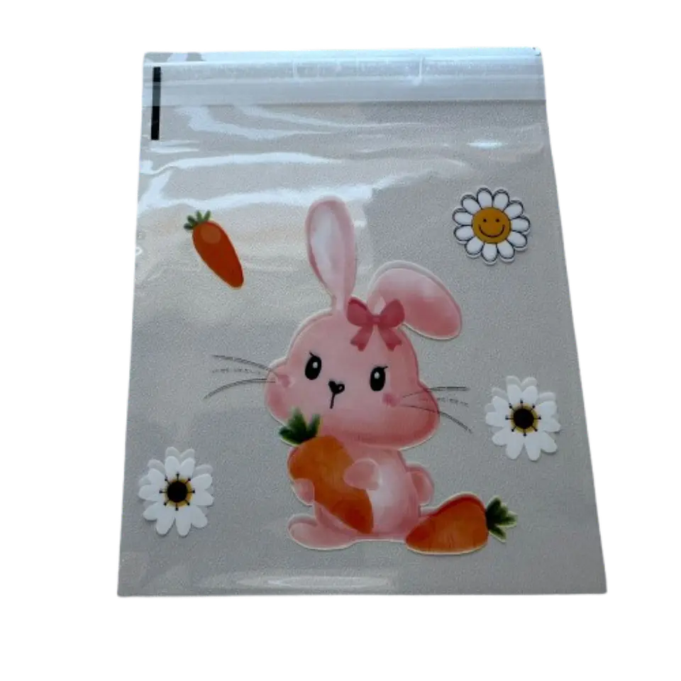 Bolsas Pascua D Celofan Autoadhesivas 100un 10x10+2cm 2