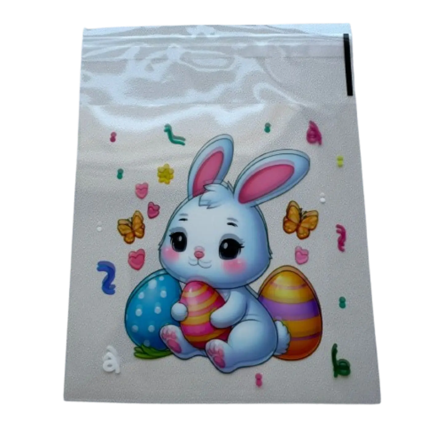 Bolsas Pascua C Celofan Autoadhesivas 100un 10x10+2cm 4