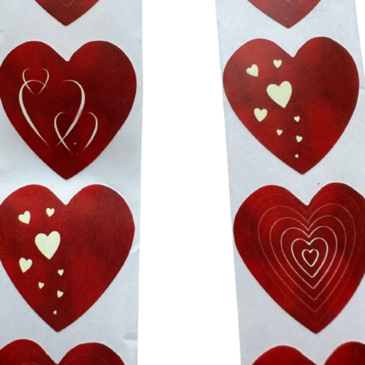 Stickers Corazon C 100un 25mm 2