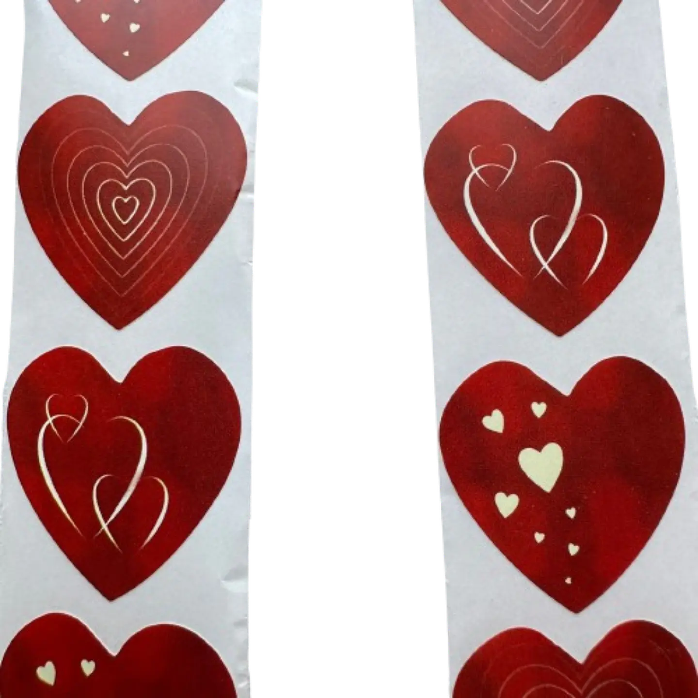 Stickers Corazon C 100un 25mm 3
